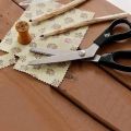 3/5/7mm Dressmaking Scalloped Edge Pinking Shears Scissors Clipper Cutter Sewing Professional Tailor Scissors Cloth Tailoring.