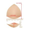 3 Pairs Women's Removable Cups Bra Pads Inserts Triangles Bra Pads Underwear Bikini Invisibles Replacement Pads for Tank Tops. 