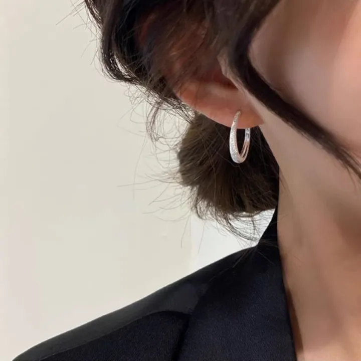 Fashion%20Silvery%20Hoop%20Earrings%20for%20%20Sparkling%20Hoop%20Earrings%20Frosted%20Hoop%20Earrings%20Valentine's%20Day%20Mother's%20Day%20Jewelry%20%20-%20Image%205