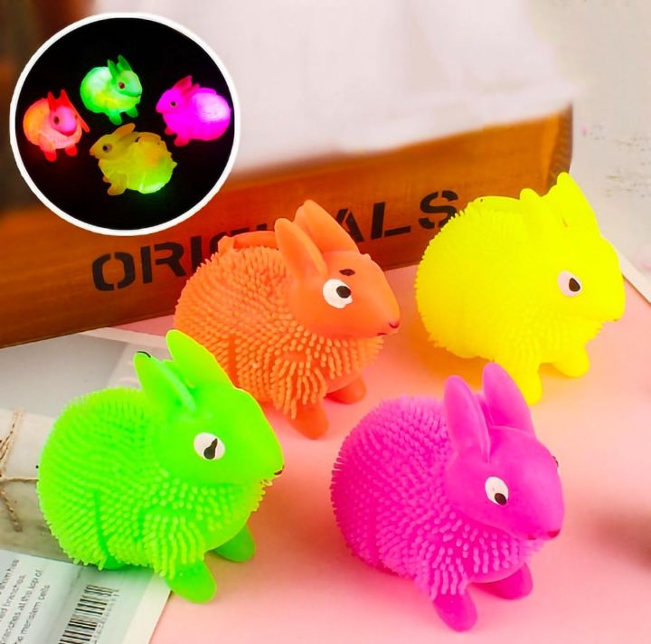 1 pcs Cute 3D lightin and soft  khorgos for kids