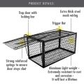 Mouse Home Rat Trap Catcher Bait Mice Live Box Mice Trap Cage Humane Rodent Animal Control Hamster Iron Cage mee kudu High Quality Black Iron Mouse Trap. 