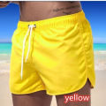 2024 Summer New Men's Shorts Beach Swimming Surfing Fast Drying Breathable Leisure Slow Running Fitness Loose Sports Shorts. 