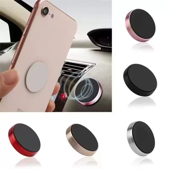 Magnetic Car Phone Holder Universal Car Phone Stand for iPhone Dashboard Wall Mounted Car Magnet Sticker