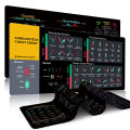 2025 New Stock Market Chart Pattern Mouse Pad Gaming Mouse Mat Gamer XXL Large Mousepad Desk Pads Rubber коврик Keyboard Mats. 