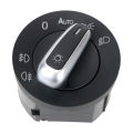 For Golf Jetta MK5 MK6 GTI Passat B6 B7 CC Touran Tiguan Headlight Switch Lamp Switches Fog Head Light Knob. 