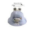 Cartoon Animal Ears Baby Bucket Hat Cute Soft Cotton Infant Boy Girl Fisherman Cap Casual Toddler Kids Sun Hats. 