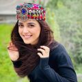 Gilgiti Traditional Cap for Girls with decorations set. 