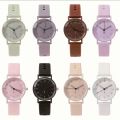 New Casual Silicone Strap Ladies Quartz Watche Gift Clock ladies watch. 