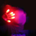 2/4/6pcs Magic Light Up Finger Fingers LED Tricks Thumb Props Christmas Christmas Festival Party Novelty Funny Toys.