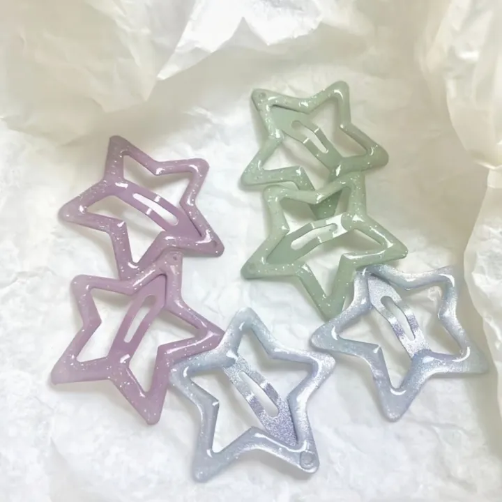 Colorful%20Star%20BB%20Trendy%20Hair%20Clips%20Shiny%20Cute%20Fashion%20Y2k%20Hair%20Accessories%20Barrette%20Women%20Simple%20Kawaii%20BB%20Clip%20Hair%20Volume%20Clip%20-%20Image%206