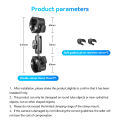 TELESIN Motorcycle Bike Monopod Bicycle Handlebar Panoramic Mount Invisible Selfie Stick Bracket for GoPro Hero DJI Insta360. 