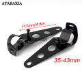 Universal Motorcycle Headlight Mount Bracket Fork Ear Chopper Headlamp Holder Clamp Adjustable Motor Fork Mount 28-36mm 35-43mm. 