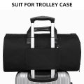 Convertible Garment Bags for Travel Large Capacity Duffel Bag with Shoe Pouch Weekend Business Trip Luggage Carry On Tote XM130. 