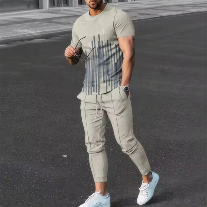 Summer%20Fashion%20Men's%20T-Shirt%20Suit%20Sportswear%203D%20Printed%20Sportswear%20Short%20Sleeved%20T-Shirt%20Long%20Pants%20Street%20Wear%202-Piece%20Set%20-%20Image%204