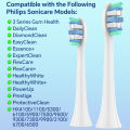Compatible with Sonicare Electric Toothbrush Replacement Toothbrush Heads, Brush Head for 2100 4100 5100 6100 7300 9000.