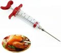 HOT DEAL NO1.Meat Injector Syringe Marinade Turkey Seasoning Injector Syringe With Scales

only 599. 