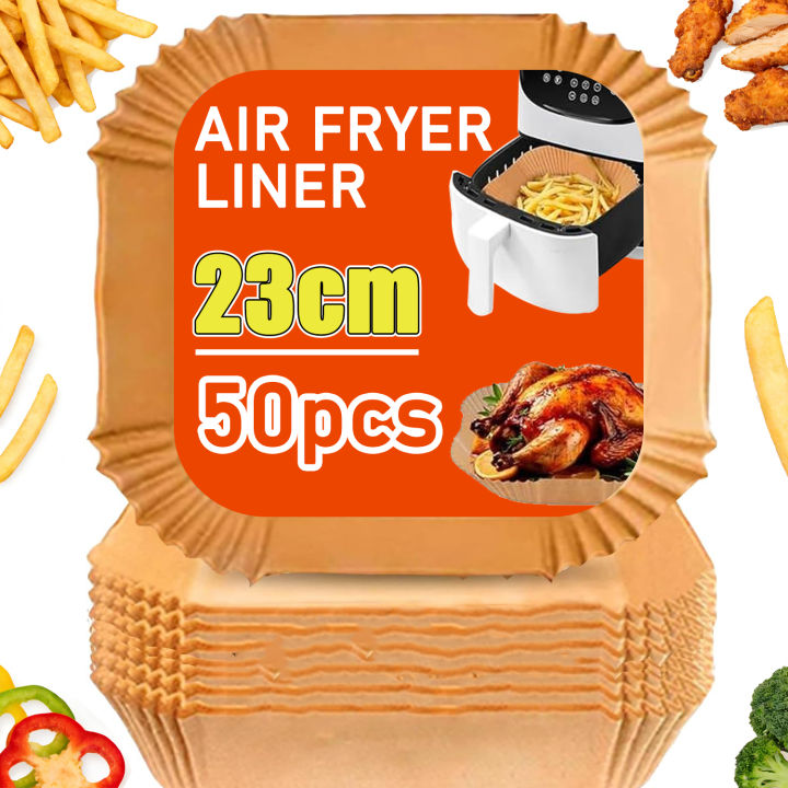 23cm%20Baking%20Paper%20Hot%20Air%20Fryer%20Liners%20Disposable%20Non-stick%20Oil-proof%20Baking%20Paper%20Liner%20for%20Oven%20Microwave%20Roasting%20Accessor%20-%20Image%207