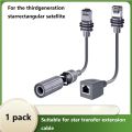 Gen 3 Rectangular Satellite Converter Cable For Starlink Cable Gen3 V3 Ethernet Extender Adapter SPX To RJ45 Dish Router  ﻿. 