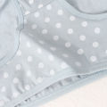 Simple Polka Dot Cute Underpants for Girls Triangle Underpants Comfortable Lightweight Breathable Mid Waist Cotton Underpants.