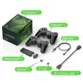 4K 10000 games 64GB Retro game For Dropshiopping Xmas Gift Video Game Sticks M8 Console 2.4G Dual Wireless Controller Game Stick. 