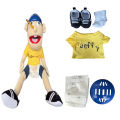 60cm Jeffy Hand Puppet Plush Children Soft Doll Talk Show Party Props Christmas Doll Plush Toys Puppet Kids .