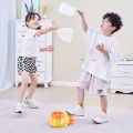 Air Rocket Launcher for KidsDuck Outdoor Fun Game, Funny Flying Disc Soaring with Flying Saucer, Foot Jump Games, Toys . 