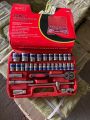 32 in 1 Heavy Duty Multi Purpose Tool Kit Set, Wrench 1/2" Socket Set with Ratchet. 