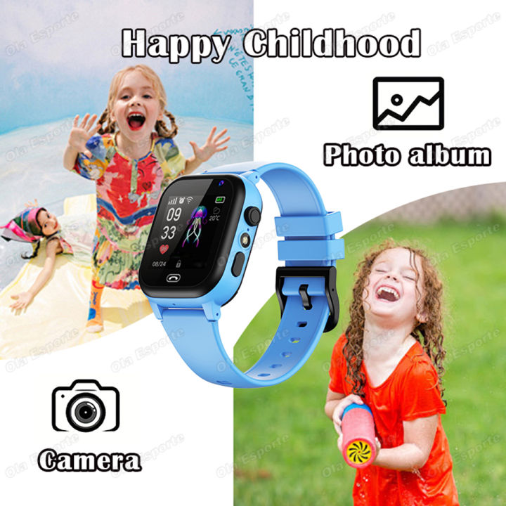 Children's%20Smartwatch%20Boy%20and%20girl%20HD%20Call%20LED%20Flashlight%20SOS%20LBS%20Location%20Waterproof%20%20Alarm%20Clock%20Step%20Count%20Smart%20WatchHT30%20-%20Image%202