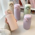 Mini Thermos Cup 220ml/350ml Pocket Cup Stainless Steel Thermal Coffee Mug Vacuum Flask Insulated Hot Water Bottle Kids .