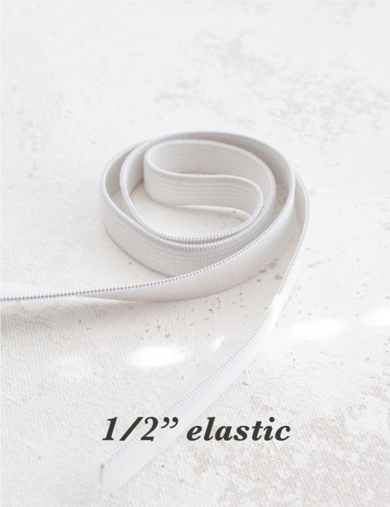 1/2 half inch elastic Small Pack (7-8 Yards)