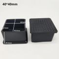 4-16Pcs Non-Slip Chair Leg Caps Rubber Square Floor Table Foot Cover Socks Pipe Plugs Furniture Leveling Feet Floor Protectors. 