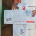 Pakistan post envelope for use school and college and university. 