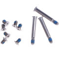 1Set Bottom Case Rubber Feet With Screws Screwdriver For Macbook Pro 13" 15" 17" A1278 A1286 A1297 2008 2009 2010 2011 2012. 