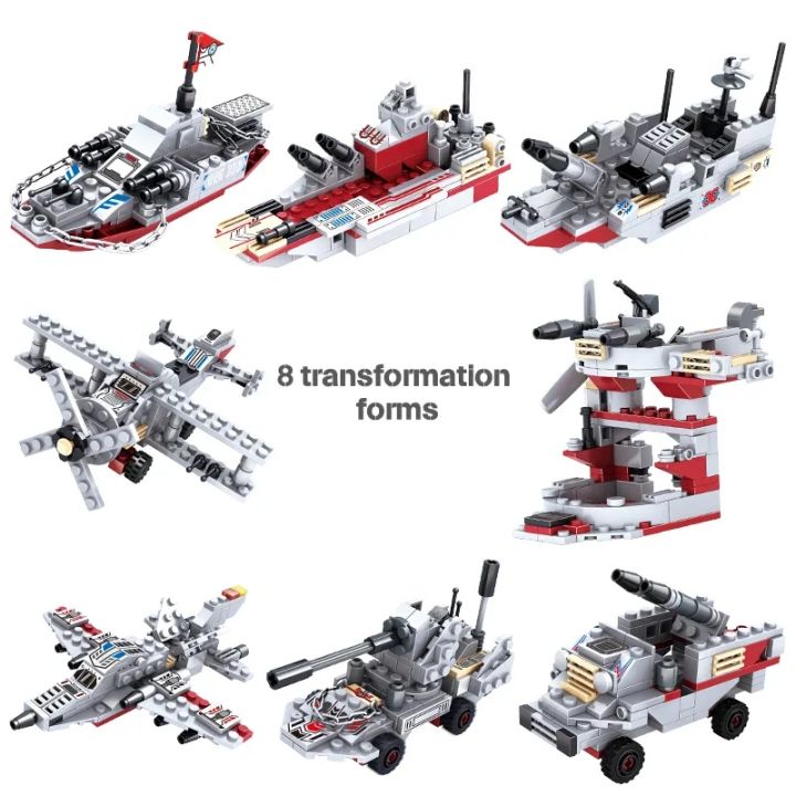 Navy%20War%20Chariot%20Ship%20Army%20Boat%20Plane%20Model%20Warships%20Building%20Blocks%20Compatible%20With%20Lego%20Construction%20Set%20for%20Boys%20Bricks%20Toys%20-%20Image%206