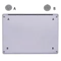 JCD 1piece Replacement New Feet For Surface Laptop 3 4 5 Bottom Case Foot Pad 1867 1868 1951 1958 Sliver Black.