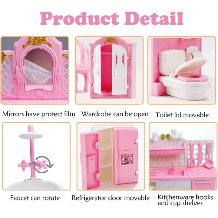 Dollhouse%20Furniture%20Set%20Accessories%20Mini%20Bedroom%20Livingroom%20Bathroom%20Kitchen%20Dollhouse%20Miniature%20Pretend%20Play%20Family%20Toys%20-%20Image%203