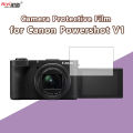 9H Glass Film Tempered Glass Screen Protector for Canon Powershot V1 Camera Glass Film Protection Anti scratch fingerprint. 