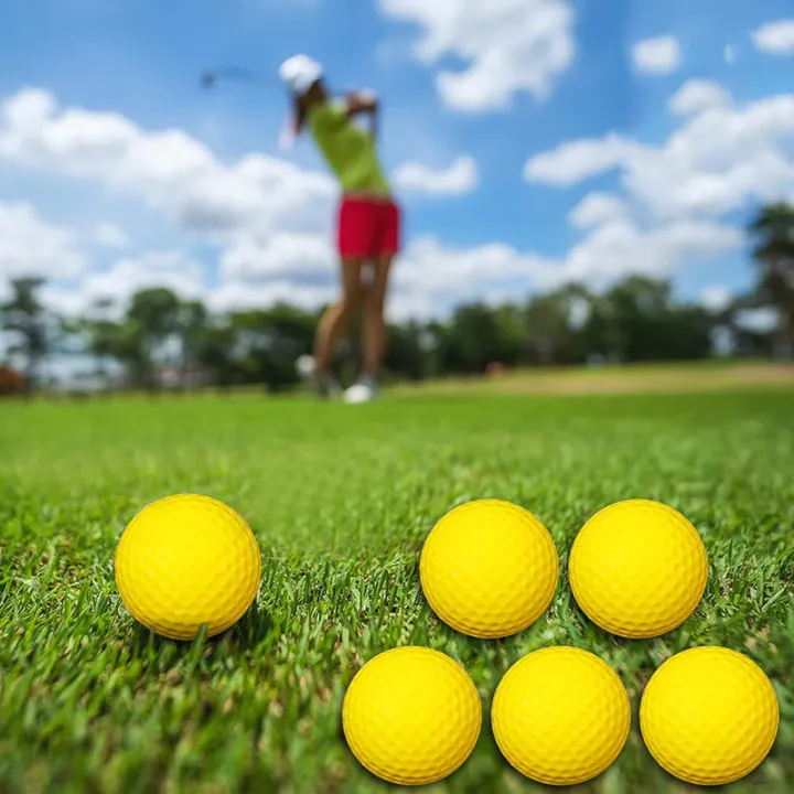 2~10pcs%20Golf%20Balls%20Yellow%20PU%20Foam%20Sponge%20Elastic%20Indoor%20Outdoor%20Practice%20Training%20Durable%20for%20Sports%20Accessories%20TMZ%20-%20Image%205