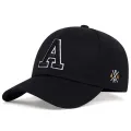 Unisex A Letter Side Ar Embroidery Baseball Caps Spring and Autumn Outdoor Adjustable Casual Hats Sunscreen Hat. 