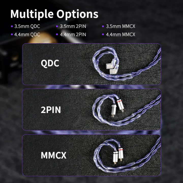 KBEAR%20Neon%20High-purity%20OFC%20Quad-cross%20IEM%20Headphone%20Cable%204%20Core%203.5/4.4MM%20Balanced%20Replaceable%20HiFi%20Woven%20Structure%20-%20Image%206