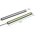 2pcs 17cm COB DRL LED 12V 6000K Waterproof Daytime Running Light Auto Strip Light  Fog Lamp Car motorcycle Styling Led DRL Lamp. 