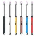 360° Outdoor Kitchen Lighter USB Rechargeable Portable Electronic Lighter Safety Lock Eco-friendly For Candles Gas Stoves. 