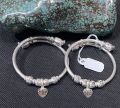 Pure Silver Bangles For Kids/Unisex/36.62Gram. 