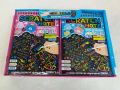 Rainbow Colorful Scratch Note Pad - Large Size (A4). 