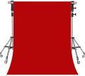 Red Screen 6 × 12 Feet Backdrop Background For Photography Without Stand. 