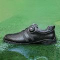 PGM Waterproof Sneakers Mens Golf Shoes Breathable Fitness Training Golf Shoe Man Non-Slip Rotating Buckle Golf Trainers XZ186. 