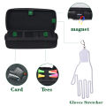 Golf Bag Organizer Water-Resistant Protective Hard Case for Balls Tees Ball Markers Repair Tools And Golf Essentials Removable G. 