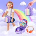 Carrying Case for Yoto Mini (2024 Edition) Travel Storage Bag Card Holder Hold Up To 30 Cards Protective Case for Audio Player.