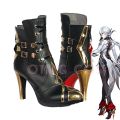 Genshin Impact Arlecchino Cosplay Shoes Anime Chinese Style Halloween Role playing props for men Game. 
