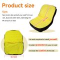 Riding Lawn Mower Cushioned Seat Cover LP92334 for John Deere Mower Tractor & Gator Weatherproof Seats up to 18" High Oxford 300. 